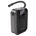 HOCO S53 Portable Smart Air Pump Mini Electric Digital Display Car Air Pump For Car - Black COD - Image 3