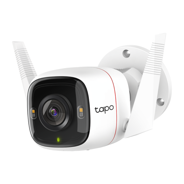 TP Link Tapo C320WS 4MP Outdoor Security WiFi Camera Full- Time color 2k HD Video Starlight Night Vision Weatherproof Two- way Audio Local Storage (up to 256GB) Protect you Day and night ..