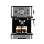 LePresso Dual Cup Barista Espresso Machine with Steam Milk Frothing 1.5L 1100W LP15CMBK