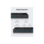 UGREEN 2 In 4 Out USB 3.0 Sharing Switch Box - Image 3