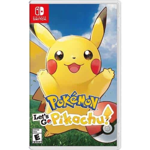 Nintendo Switch Pokemon Lets Go Pikachu! Games