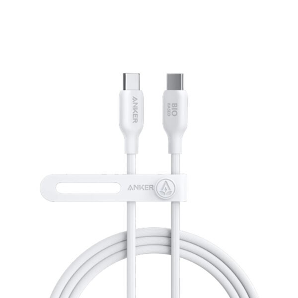 Anker A80f1h21 Usb C To C 140w 3ft Cable White