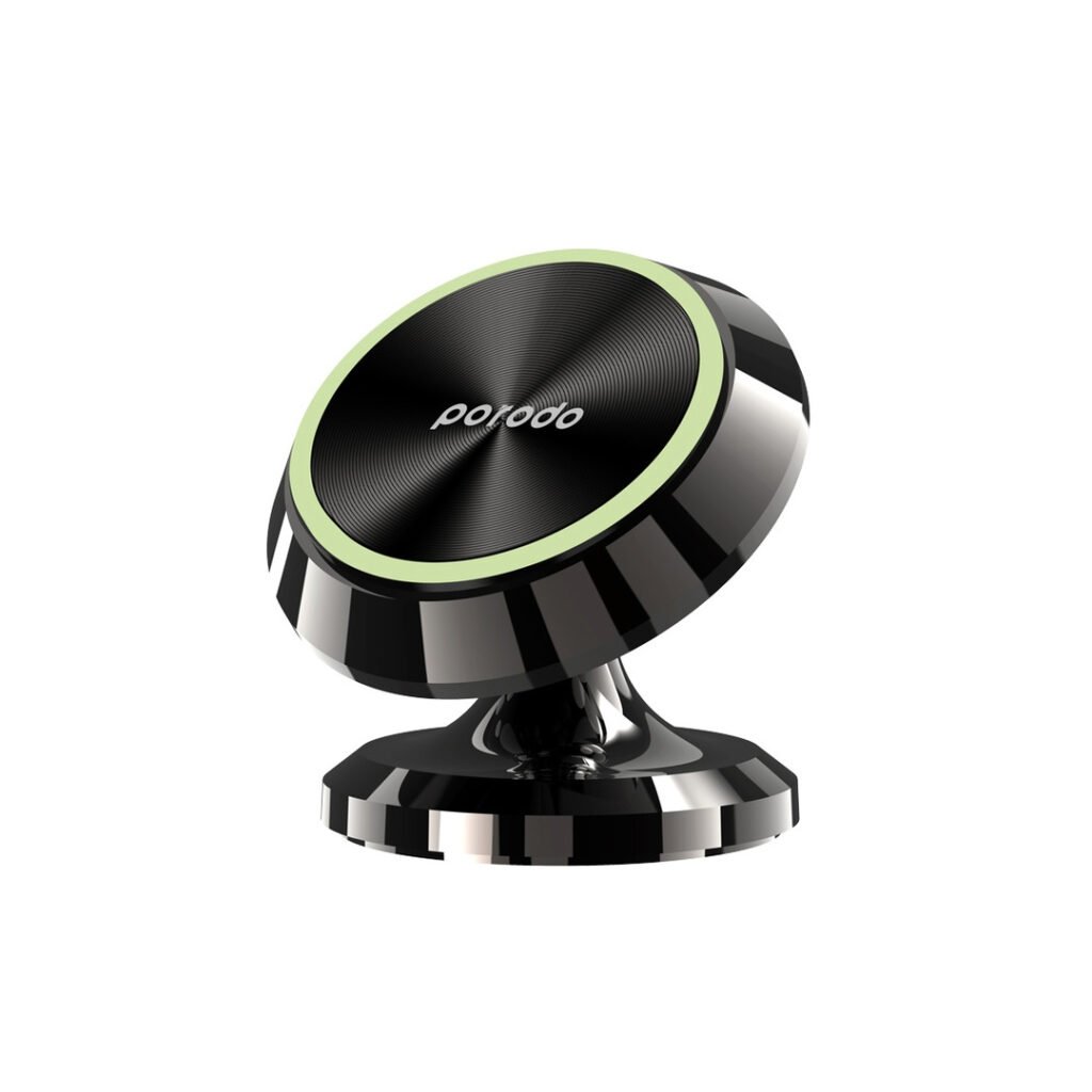 Porodo 360° Magnetic Car Mount – Swivel Dash & Vent Holder