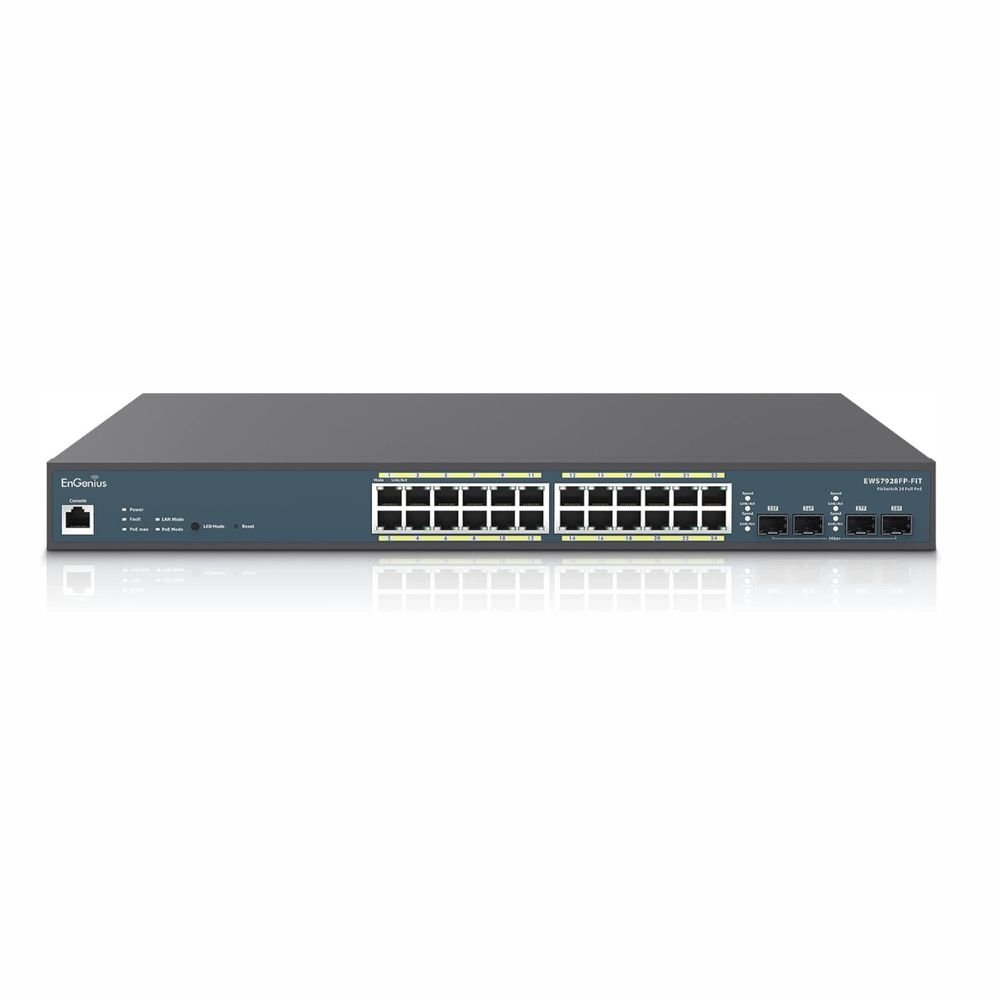 EnGenius 24-Port Gigabit PoE Switch