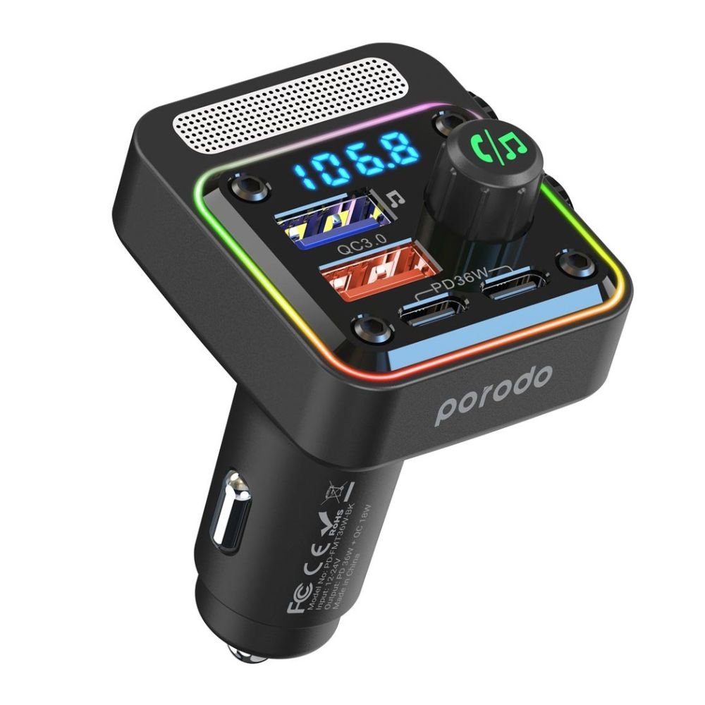 Porodo Car 36W PD Charger