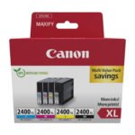 Canon PGI-2400XL, Canon ink cartridge, high yield ink, PGI-2400XL multipack, Canon genuine ink
