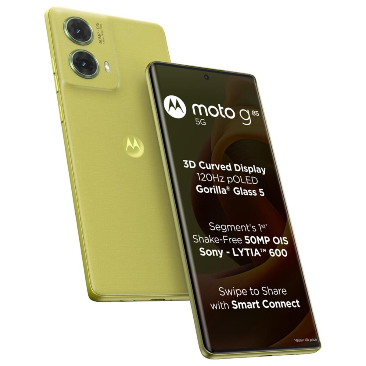Motorola G85 5G Olive Green, Moto G85 5G 12GB RAM, Moto G85 5G 256GB storage, Motorola 5G smartphone,