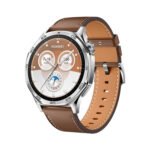 Huawei Watch GT5, Huawei Watch GT5 46mm, Huawei Watch GT5 Brown, VLI-B19, Huawei Smartwatch India, AMOLED smartwatch, long battery life smartwatch, Bluetooth calling watch, IP69K smartwatch, Composite Leather Strap