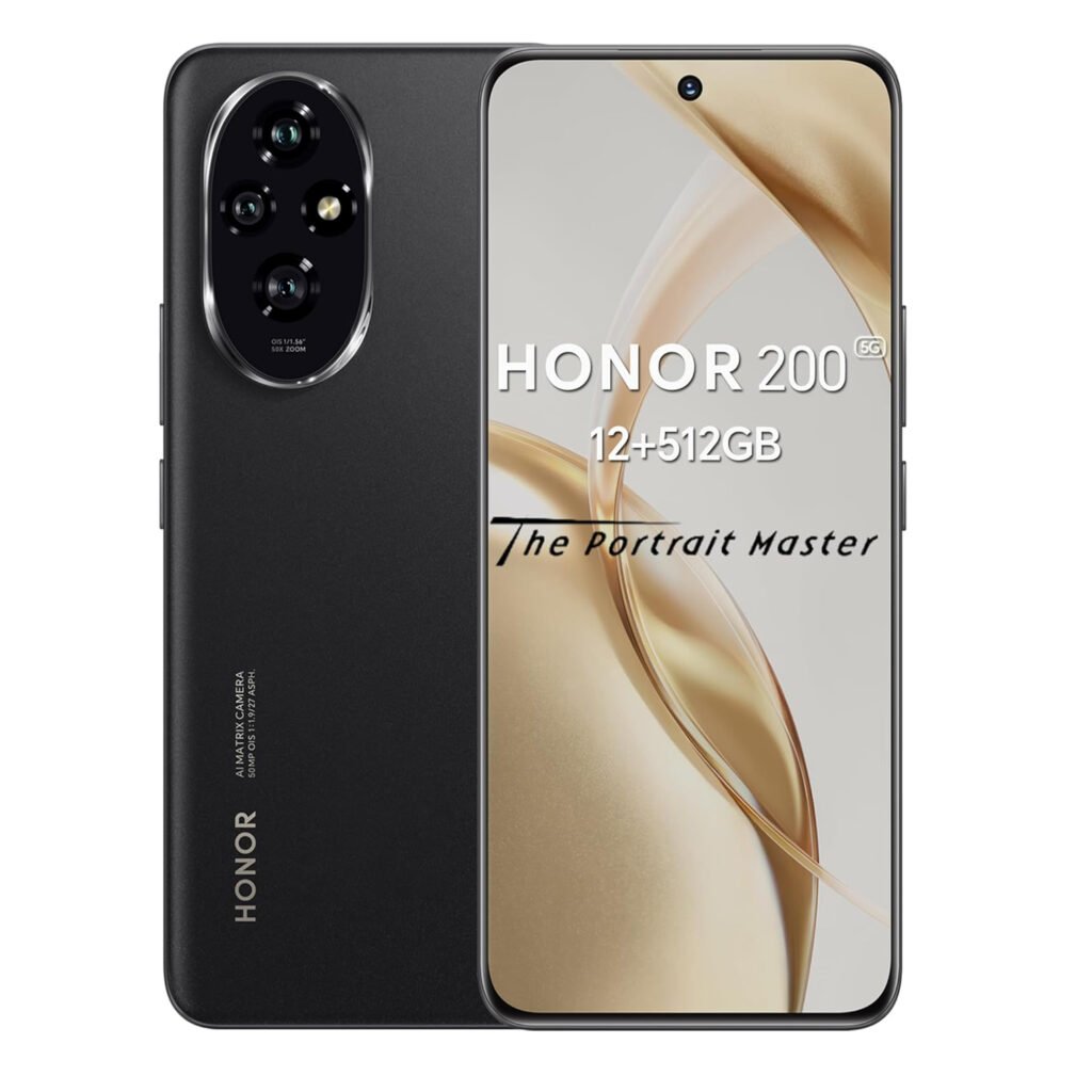 Honor 400 Pro 5G, Honor 400 Pro 12GB 512GB, Honor 400 Pro Midnight Black, Flagship 5G Phone, Snapdragon 8 Gen 3 Phone, 200MP Camera Phone