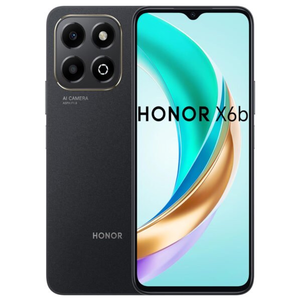 Honor X6b 4G, Honor X6b 256GB, Honor X6b Midnight Black, Budget 4G Phone, Long Battery Life Smartphone