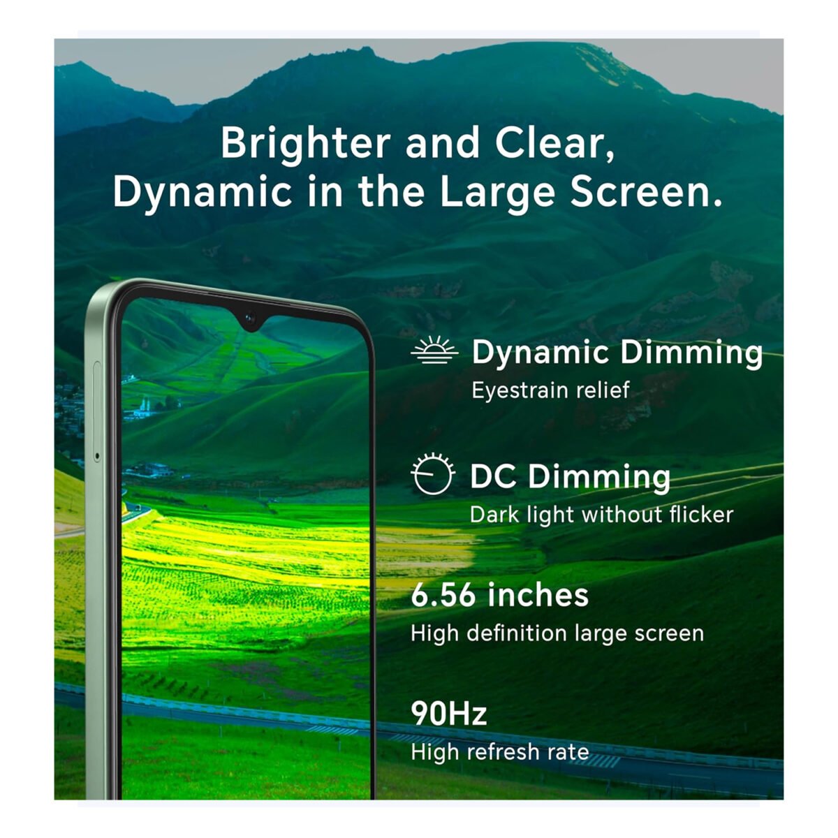 Honor X6b 4G, Honor X6b 256GB, Honor X6b Midnight Black, Budget 4G Phone, Long Battery Life Smartphone