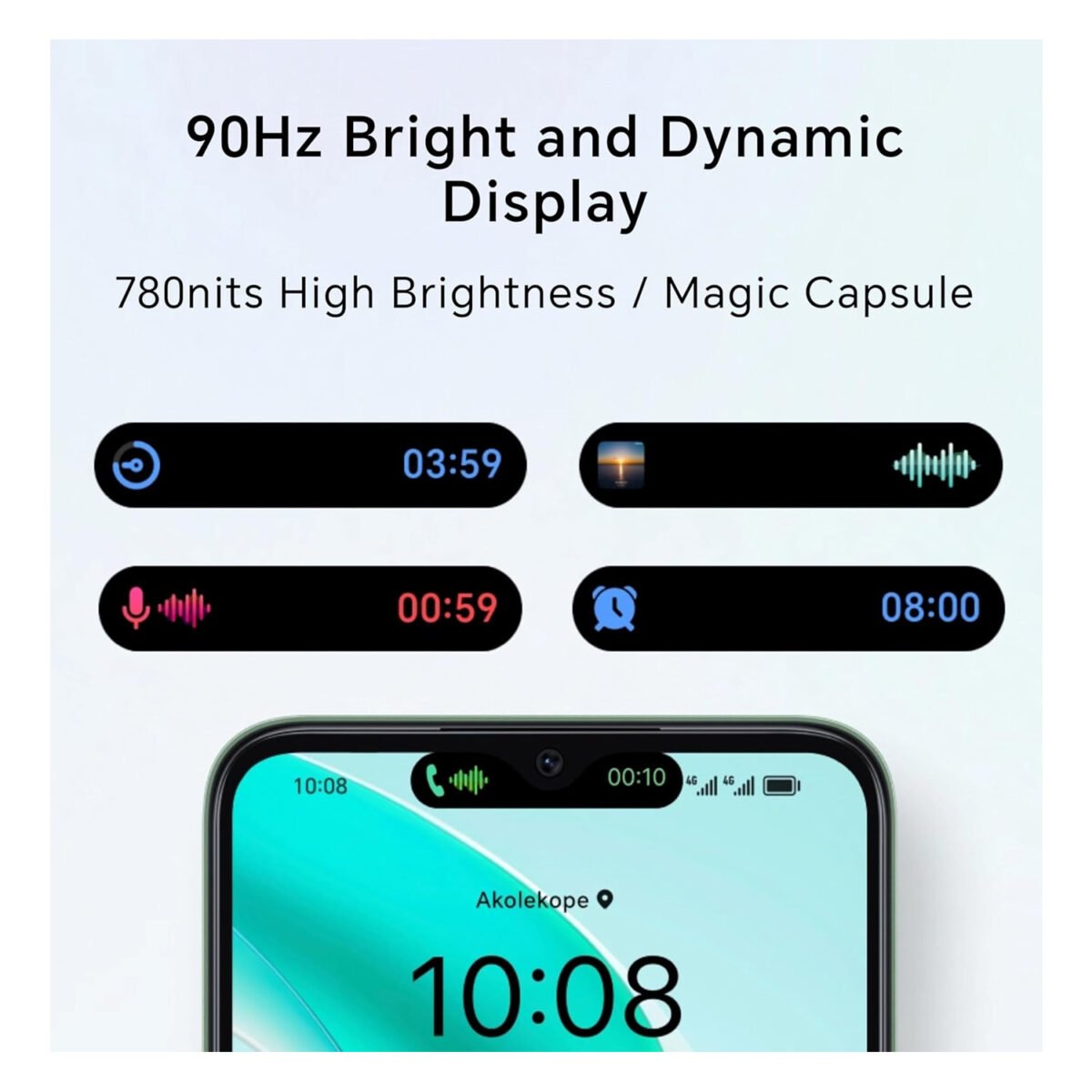 Honor X6b 4G, Honor X6b 256GB, Honor X6b Midnight Black, Budget 4G Phone, Long Battery Life Smartphone
