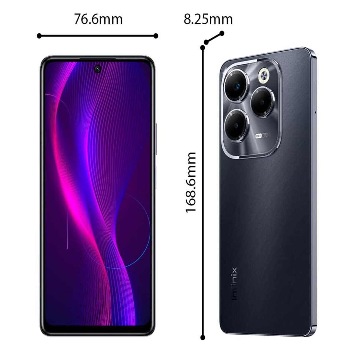 Infinix HOT 40 Pro 256GB Starlit Black,