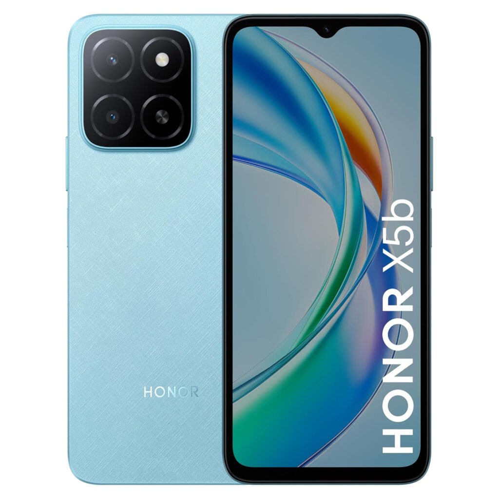 Honor X5b 4G, Honor X5b 64GB, Honor X5b Flowing Blue, Budget 4G Phone, Durable Honor Phone
