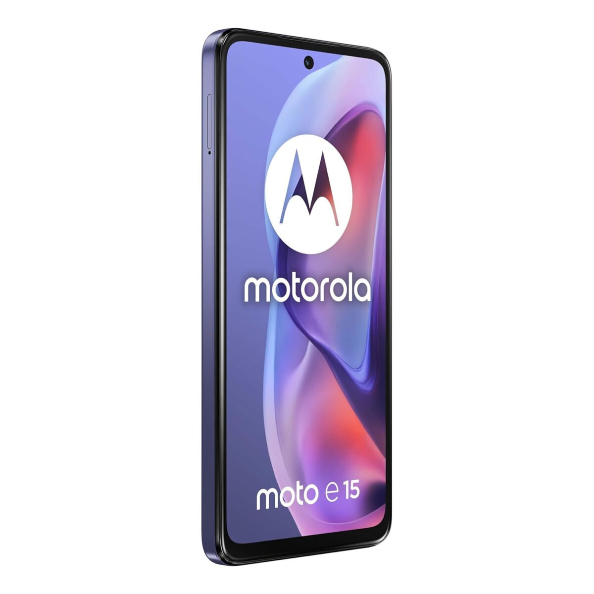Motorola Moto E15, Moto E15 2GB RAM, Moto E15 64GB storage, budget smartphone, Dual-SIM phone, Android 14 Go Edition, 5200mAh battery phone, 90Hz display phone