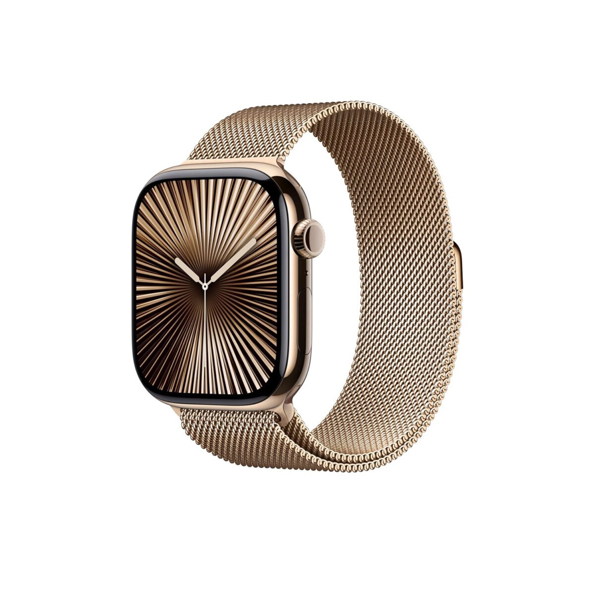 Apple 46mm Gold Milanese Loop Band