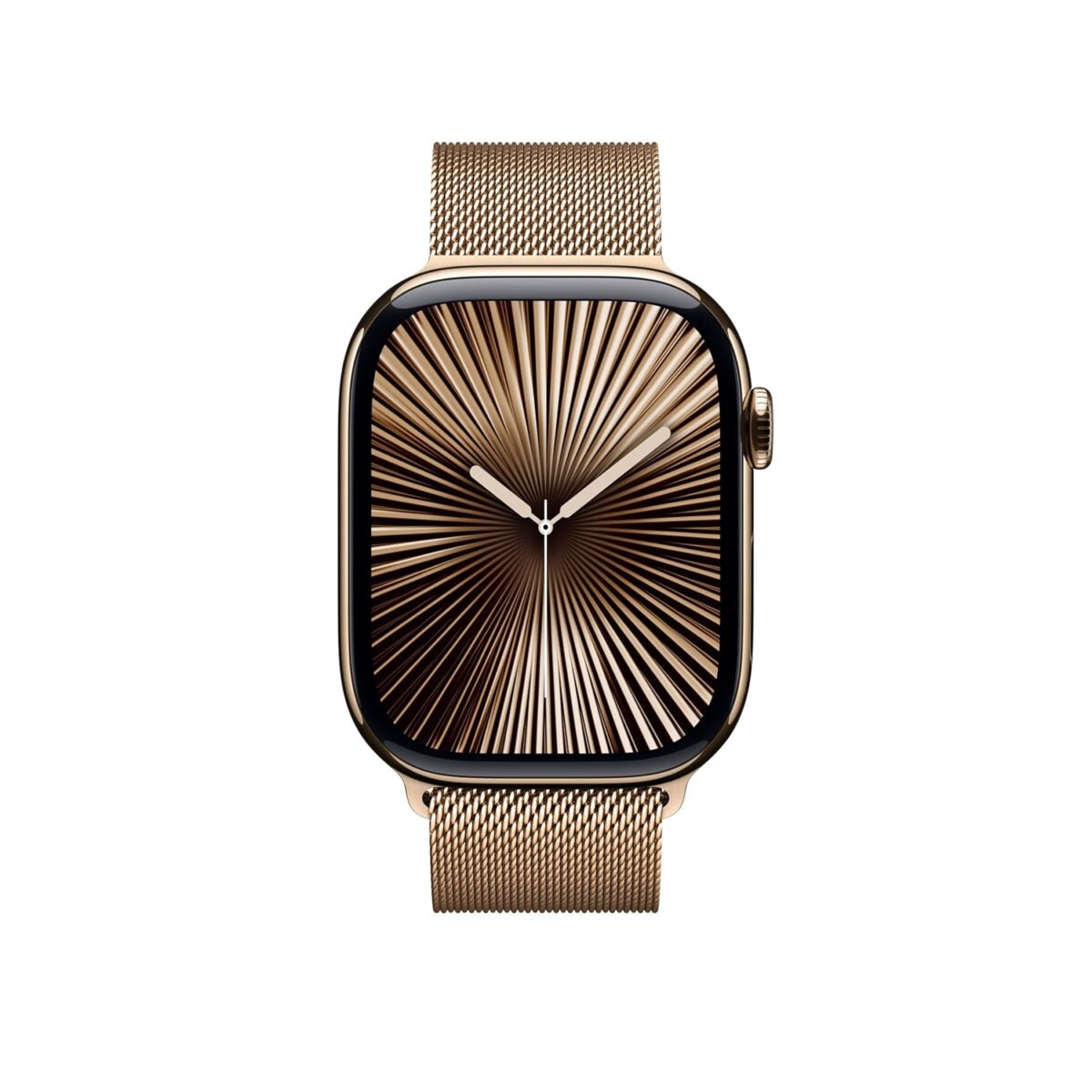 Apple 46mm Gold Milanese Loop Band