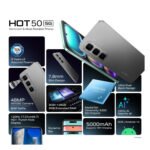 Infinix Hot 50 256GB Sleek Black 5G