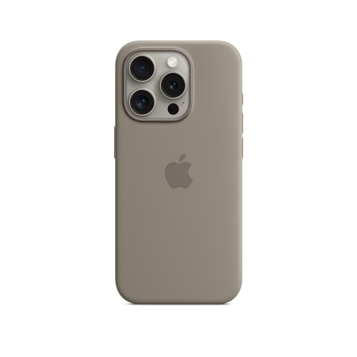 Apple iPhone 15 Pro Silicone Case MagSafe Clay
