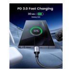 UGREEN USB-C to USB-C cable, 60W PD fast charging cable, Type C to Type C cable, 2M USB-C cable, UGREEN charging cable, 480Mbps data cable