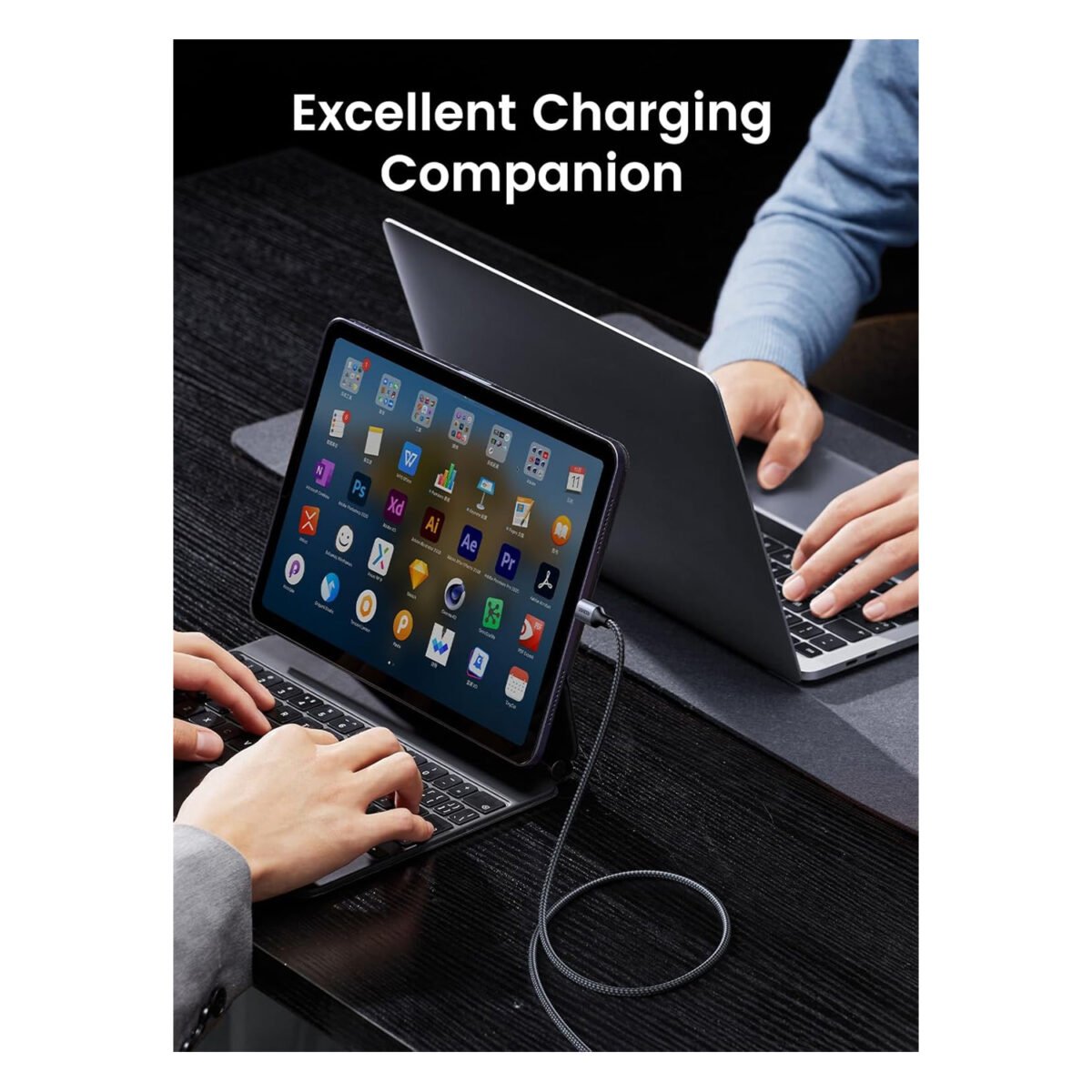 UGREEN USB-C to USB-C cable, 60W PD fast charging cable, Type C to Type C cable, 2M USB-C cable, UGREEN charging cable, 480Mbps data cable