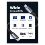 UGREEN USB-C 60W PD Cable, UGREEN USB-C to USB-C cable, 60W PD fast charging cable, Type C to Type C cable,