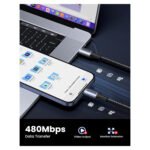 UGREEN USB-C 60W PD Cable, UGREEN USB-C to USB-C cable, 60W PD fast charging cable, Type C to Type C cable,