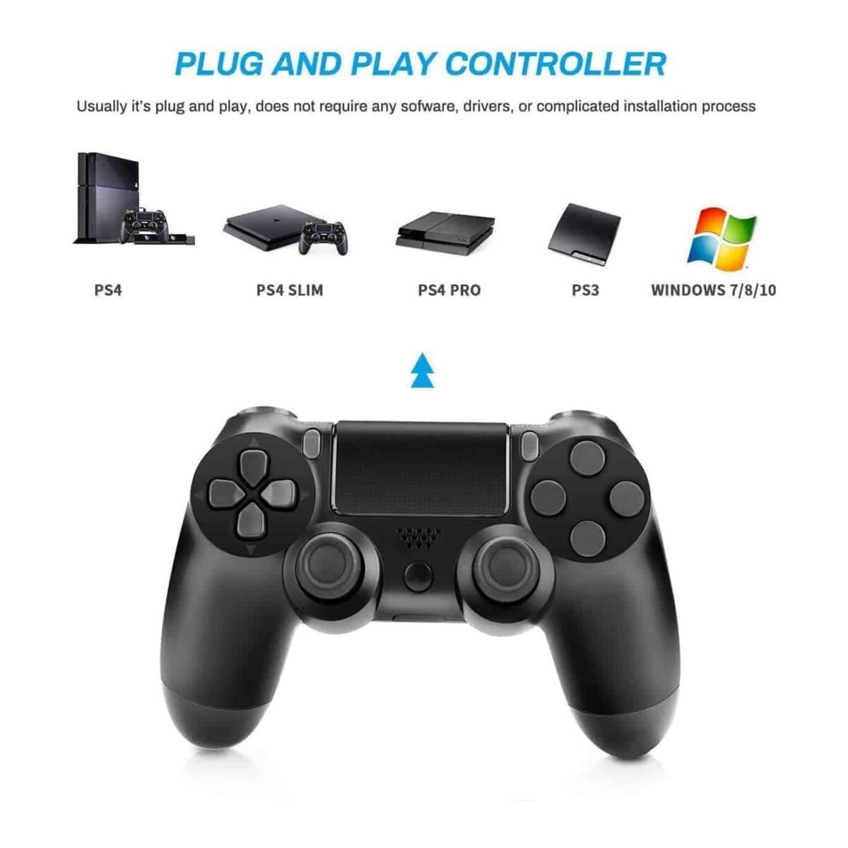 PS4 Controller, PS Double Shock 4, PS4 Wireless Gamepad, PSTV Controller, DualShock 4