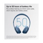 Beats Solo4 Wireless, Wireless On-Ear Headphones, Slate Blue Headphones, MUW43AE/A, Beats Solo4 Bluetooth
