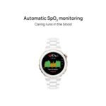 Huawei Watch GT 3 Pro Ceramic, Huawei Watch GT3 Pro 43mm Gold Bezel, White Ceramic Smartwatch, Huawei Watch ECG, 1.32 AMOLED Smartwatch, Dive Watch, Huawei Smartwatch India, Premium Smartwatch, Gold Bezel Smartwatch
