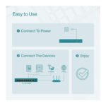 TP LINK TL-SF1009P 65W 10/100 8 PORTS POE SWITCH