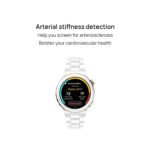 Huawei Watch GT 3 Pro Ceramic, Huawei Watch GT3 Pro 43mm Gold Bezel, White Ceramic Smartwatch, Huawei Watch ECG, 1.32 AMOLED Smartwatch, Dive Watch, Huawei Smartwatch India, Premium Smartwatch, Gold Bezel Smartwatch