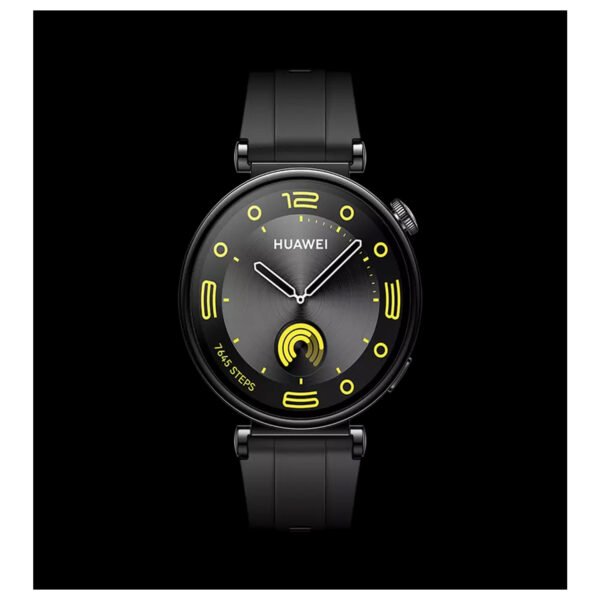 Huawei Watch GT4 41mm Black, Huawei Watch GT4 Aurora-B19F, Huawei GT4 41mm, Black Smartwatch India, AMOLED Smartwatch, Long Battery Life Smartwatch, Health Tracking Watch, Bluetooth Calling Watch
