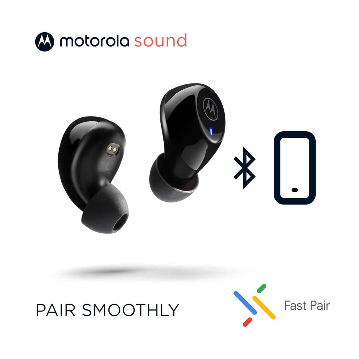 Motorola Buds 105 TWS Black,