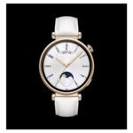 Huawei Watch GT4 41mm White, Huawei Watch GT4 Aurora-B19L, Huawei GT4 41mm, White Smartwatch India, AMOLED Smartwatch, Long Battery Life Smartwatch, Health Tracking Watch, Bluetooth Calling Watch