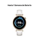 Huawei Watch GT4 41mm White, Huawei Watch GT4 Aurora-B19L, Huawei GT4 41mm, White Smartwatch India, AMOLED Smartwatch, Long Battery Life Smartwatch, Health Tracking Watch, Bluetooth Calling Watch