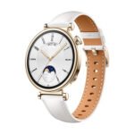 Huawei Watch GT4 41mm White, Huawei Watch GT4 Aurora-B19L, Huawei GT4 41mm, White Smartwatch India, AMOLED Smartwatch, Long Battery Life Smartwatch, Health Tracking Watch, Bluetooth Calling Watch