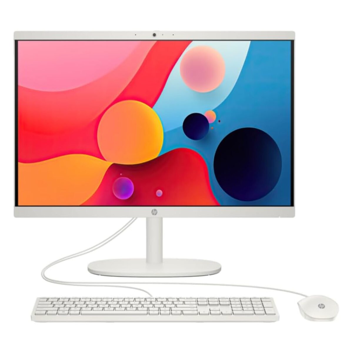 HP AIO 22DG-0012 NH Core I3 N300- 8GB RAM 512 SSD 22INC SCREEN NON TOUCH DOS WHITE ALL IN ONE PC