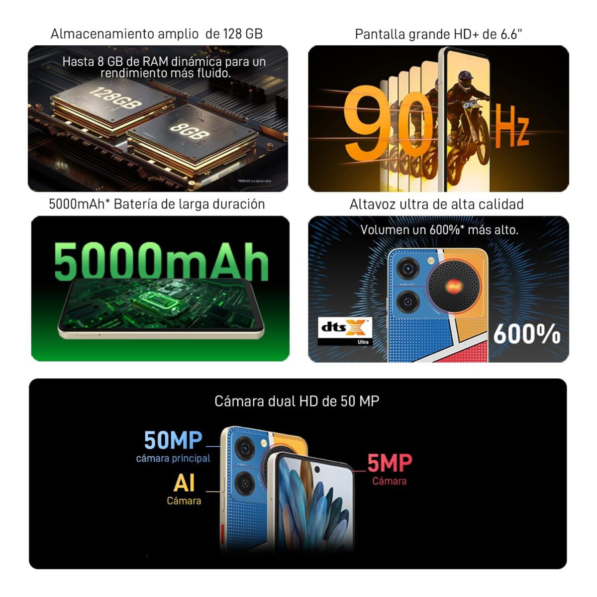 ZTE Nubia Music Smartphone, Nubia Music Phone, ZTE Music Phone, Nubia 128GB