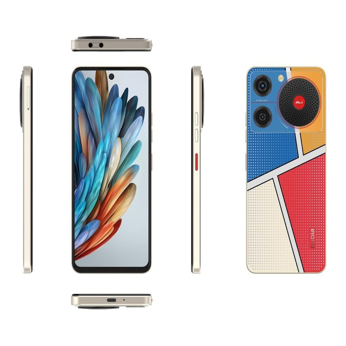 ZTE Nubia Music Smartphone, Nubia Music Phone, ZTE Music Phone, Nubia 128GB