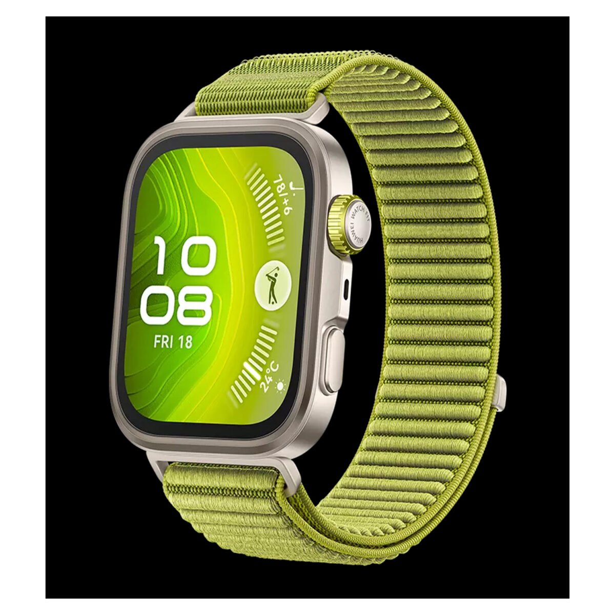 Huawei Watch Fit 4 Pro Green, Huawei Watch Fit 4 Pro, Green Smartwatch, AMOLED Fitness Tracker, ECG Smartwatch, Dive Watch, Long Battery Life Smartwatch, Bluetooth Calling Watch, Huawei Watch Fit Pro India