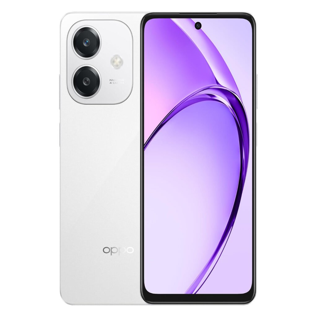 Oppo A3 4G, Oppo A3 128GB 6GB, Oppo A3 Starlight White, Durable 4G Phone, Snapdragon 6s Gen 1,