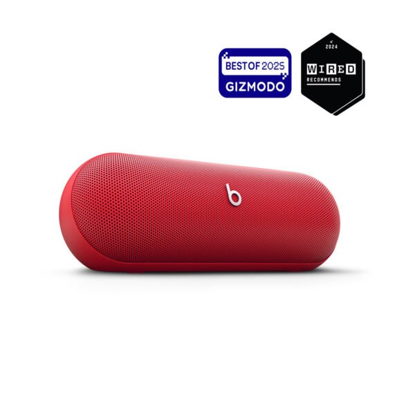Beats Pill Wireless Bluetooth Speaker, Statement Red Speaker, MWQW3AE/A, Beats Bluetooth Speaker, Portable Wireless Speaker