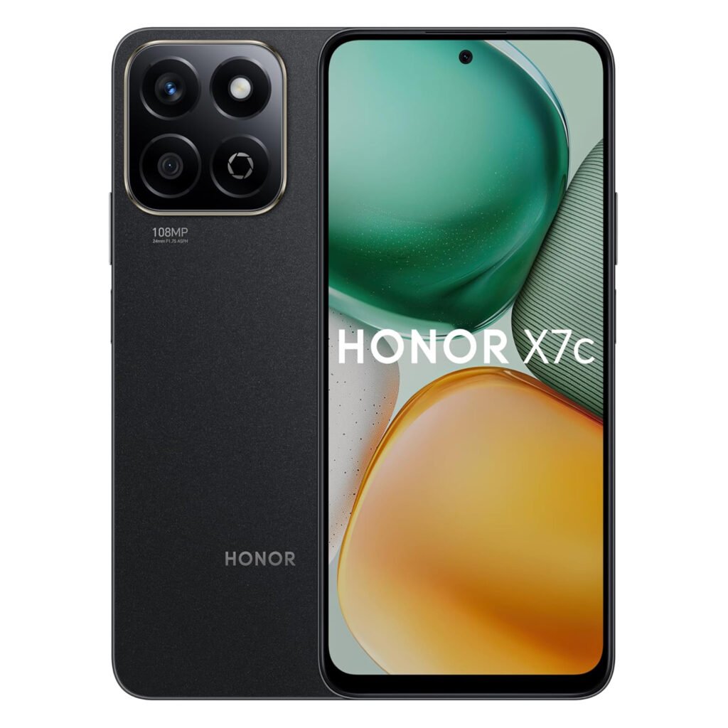 Honor X7c 4G, Honor X7c 256GB, Honor X7c Midnight Black, 4G Smartphone India, Durable Honor Phone, Long Battery Life Phone