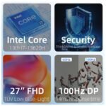 LENOVO NEO 50 Core i7-13620H 16GB RAM 512 SSD 27 INC SCREEN NON TOUCH DOS BLACK ALL IN ONE - Image 3