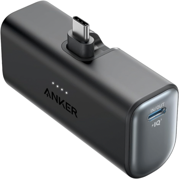 Anker Power Core 5K MAH A1653H11 With Type C Power Bank Black